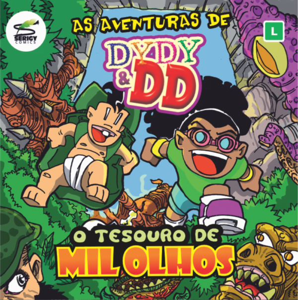 AS AVENTURAS DE DYDY & DD - O TESOURO DE MIL OLHOS