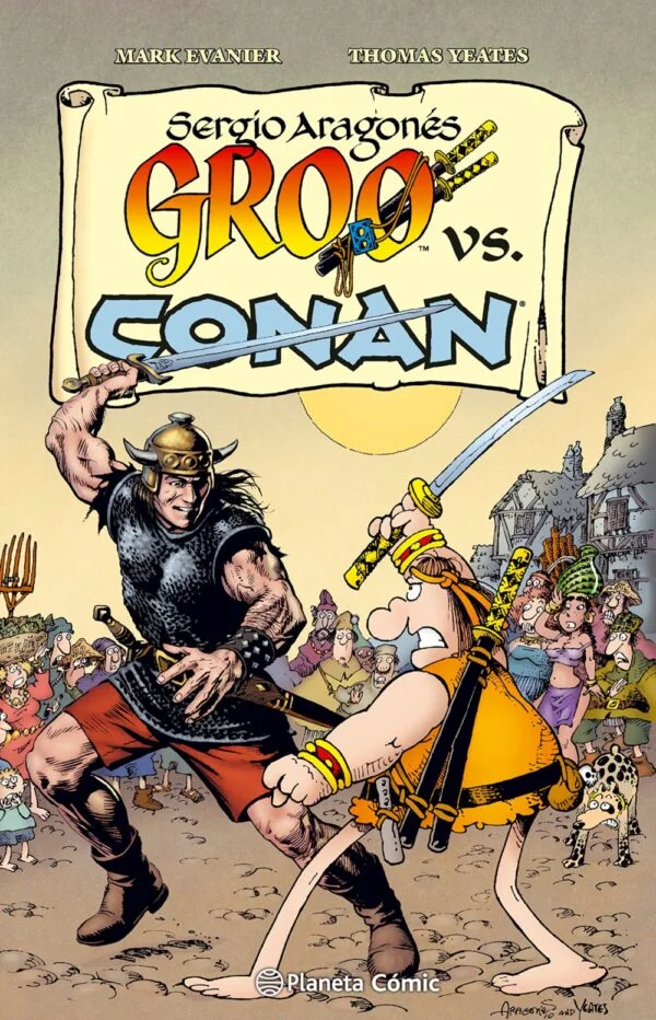 GROO VS CONAN - GIBIZONE