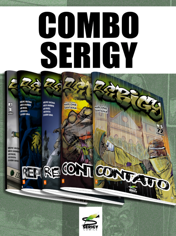 COMBO SERIGY - VOLUME 1, 2, 3, 4 e 5